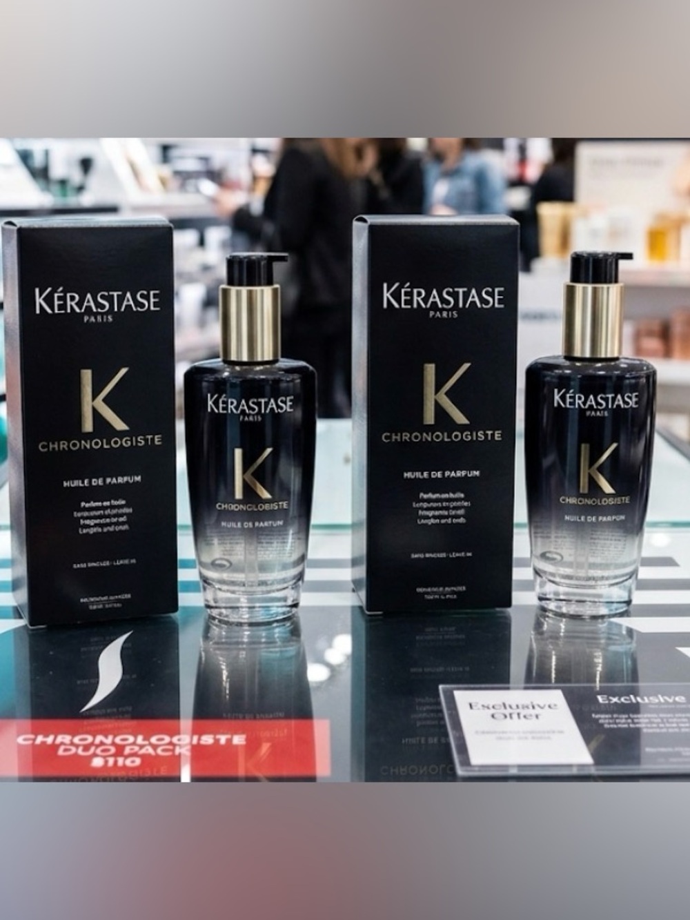 Kerastase CHRONOLOGISTE hair oil OIL 3.38 Oz/100 ml PACK OF TWO SEALED